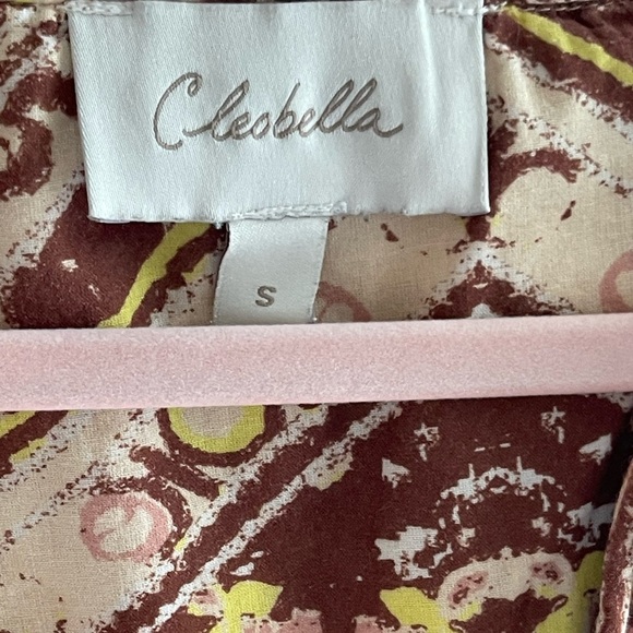 Cleobella Amber Mini Organic Cotton Bohemian Dress Size Small - Picture 4 of 11